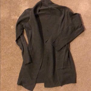 Grey cardigan